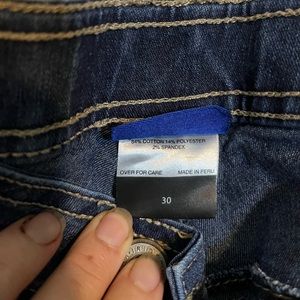 Irideon denim breeches